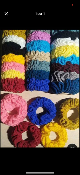 Chouchou au crochet