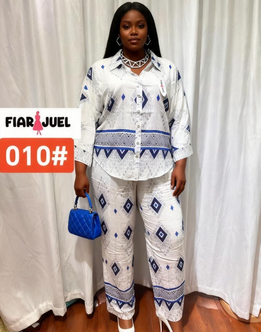 Ensemble pantalon et chemise Fiarjuel