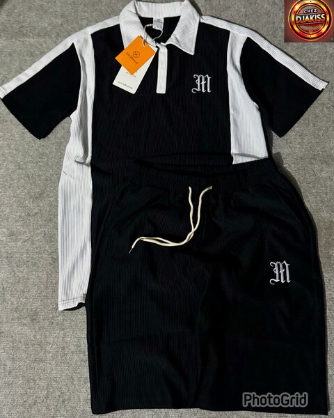 Ensemble polo et short homme