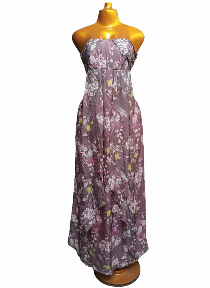 Robe longue fleurie élégante