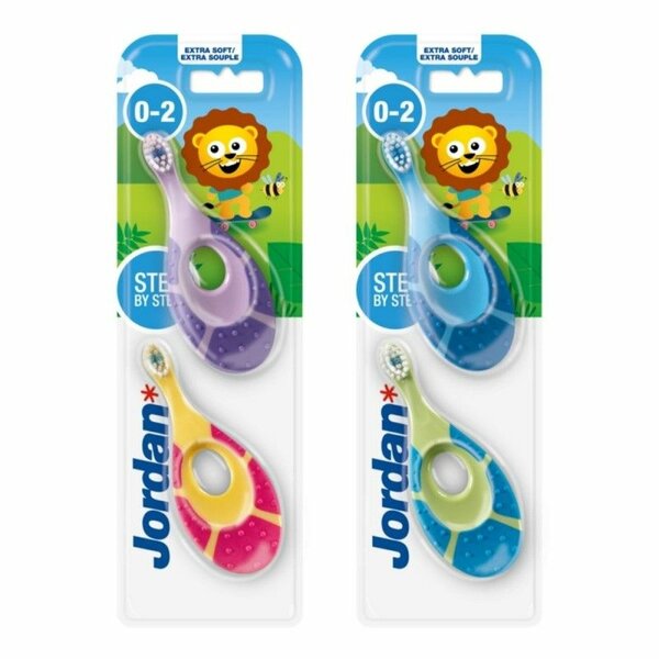 Brosse bébé 0-2 ans lot de 2