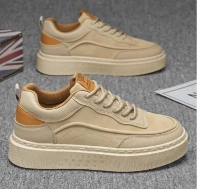 Baskets décontractées beiges