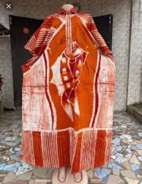 Robe africaine colorée