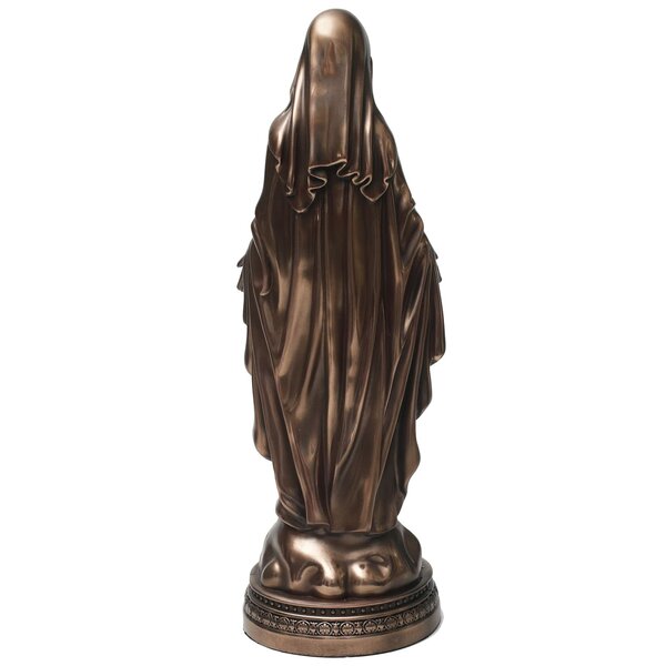 Statuette Vierge Marie en Bronze