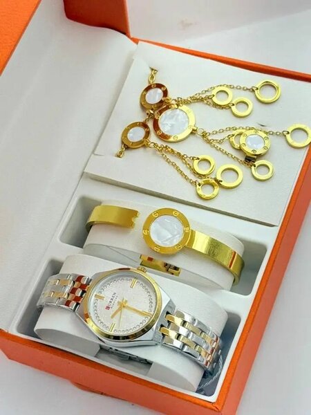 Ensemble Montre et Bijoux pour Femme Luxe