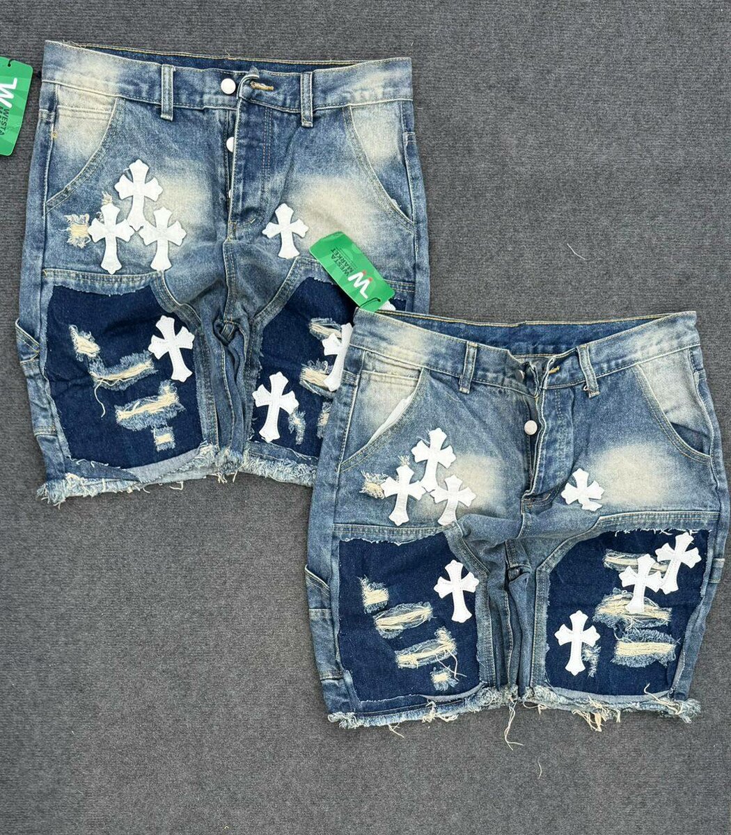 Shorts en jean décontractés