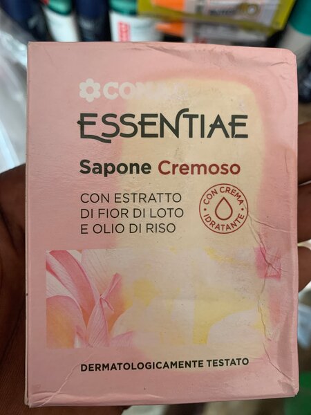 Sapone Cremoso Essentiae Con Estratto di Fior di Loto
