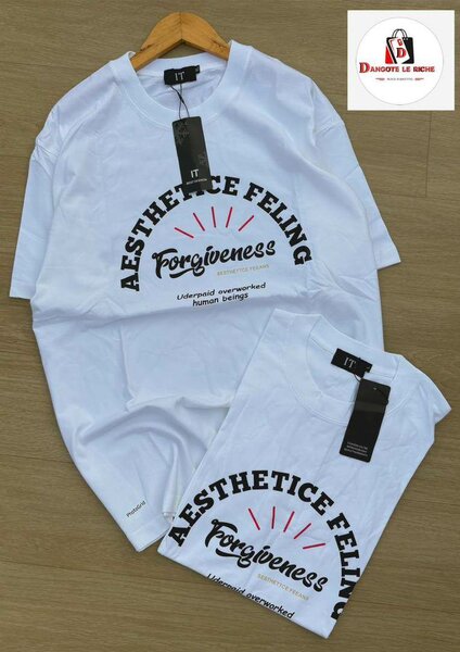 T-shirt blanc homme AESTHETICE FELING