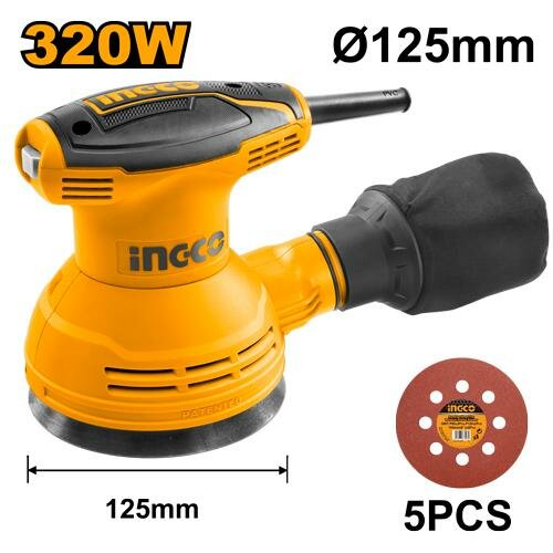 Ponceuse orbitale 320W Ingco