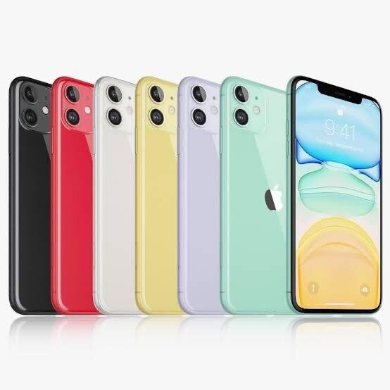 iPhone 11 - Couleurs variées