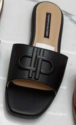 Sandales noires élégantes