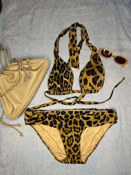 Bikini léopard élégant