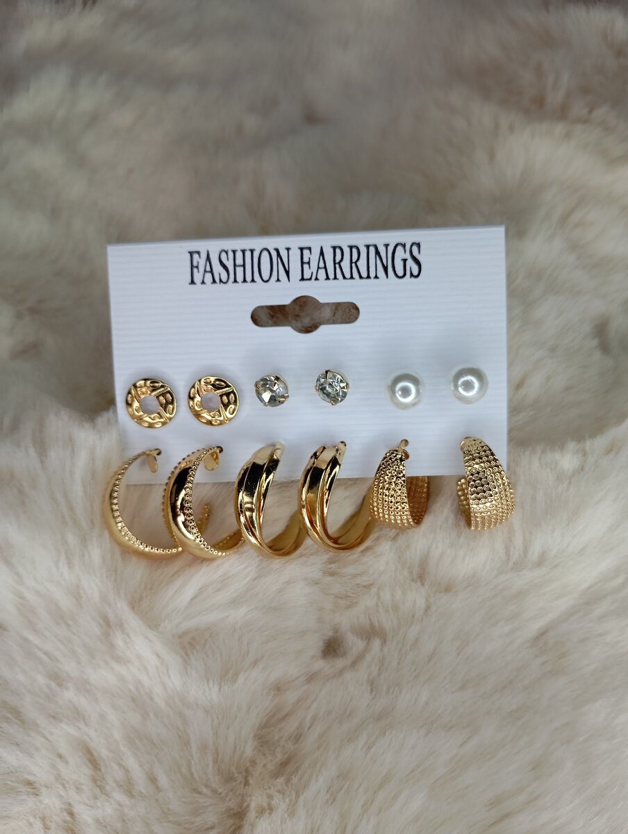 Boucles d'oreilles tendance colorées