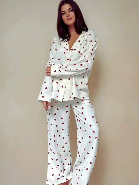 Pyjama Femme Coeurs