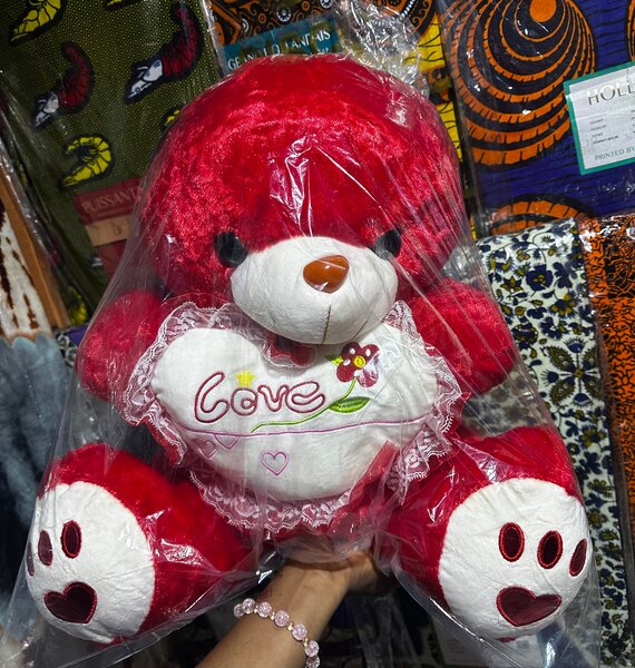 Peluche Ours d'Amour