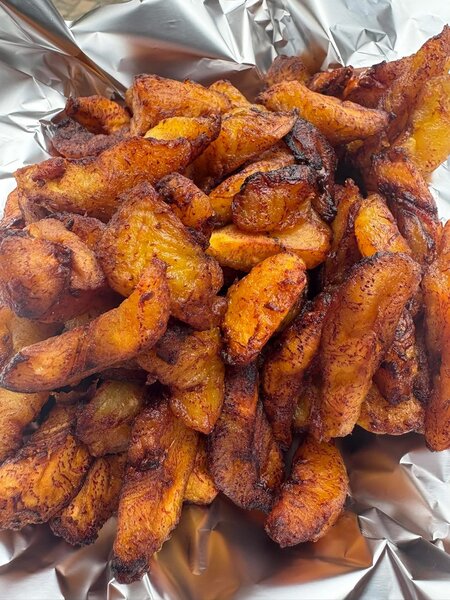 Délicieux plantains frits