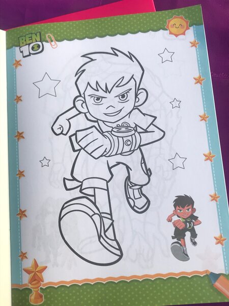 Livre de Coloriage Ben 10