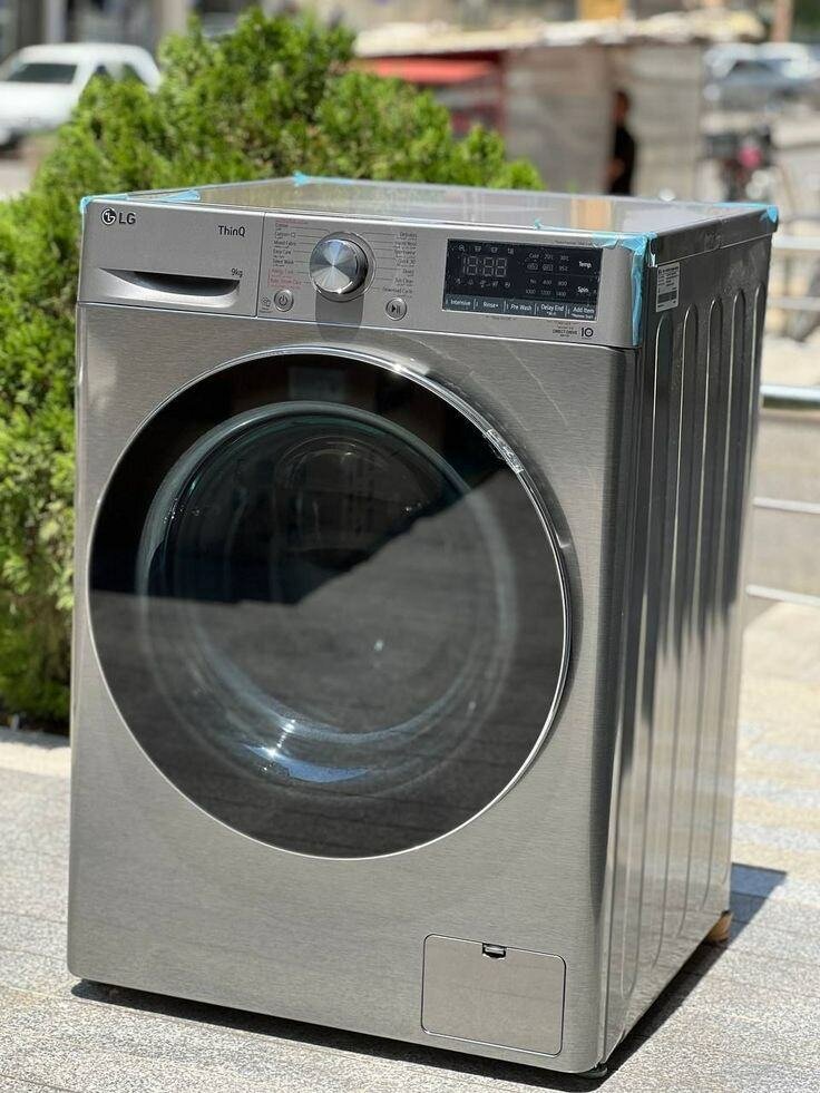 LG Lave-linge avant inox