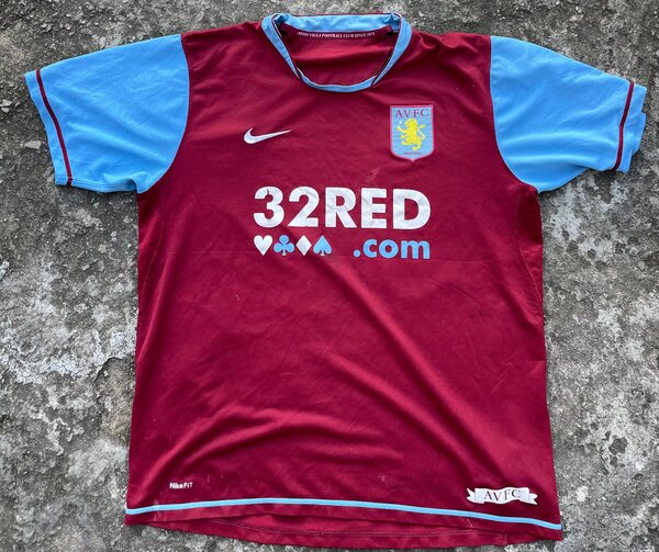 Maillot de football vintage AVFC