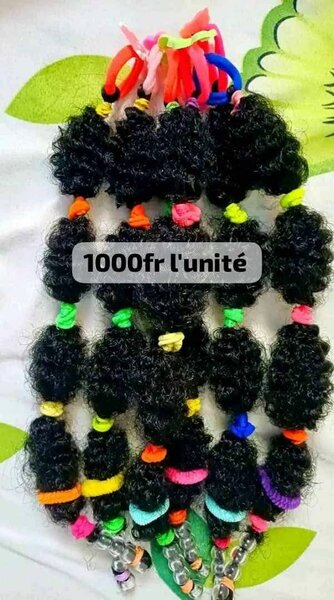 Extensions de cheveux synthétiques