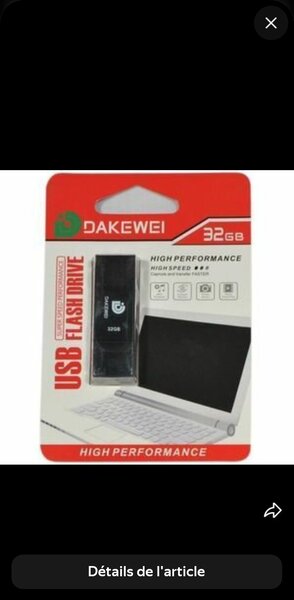 Clé USB 32GB Haute Vitesse