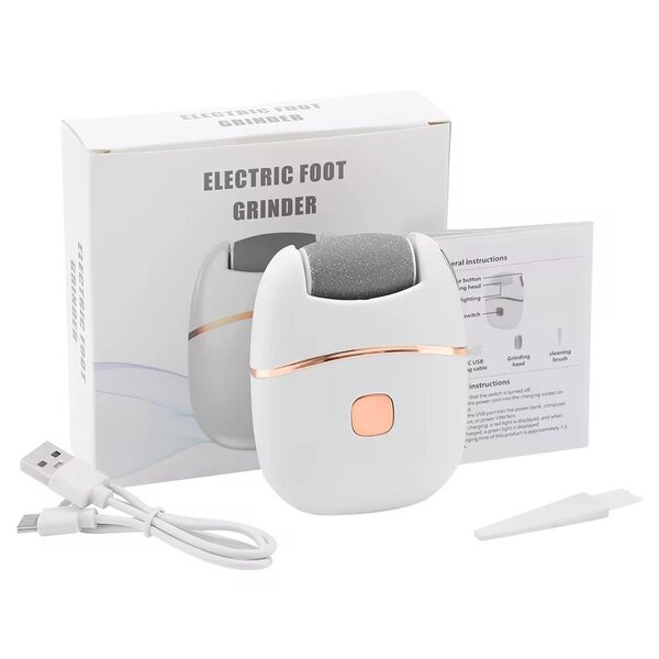 Râpe Électrique Pieds Rechargeable