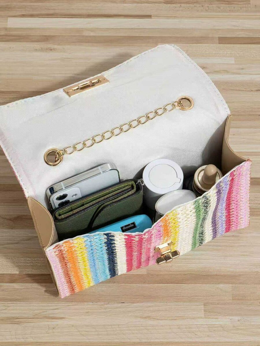 Sac bandoulière arc-en-ciel