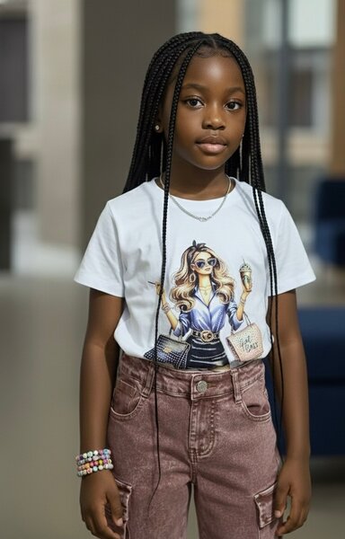 Ensemble T-shirt et Pantalon Fille