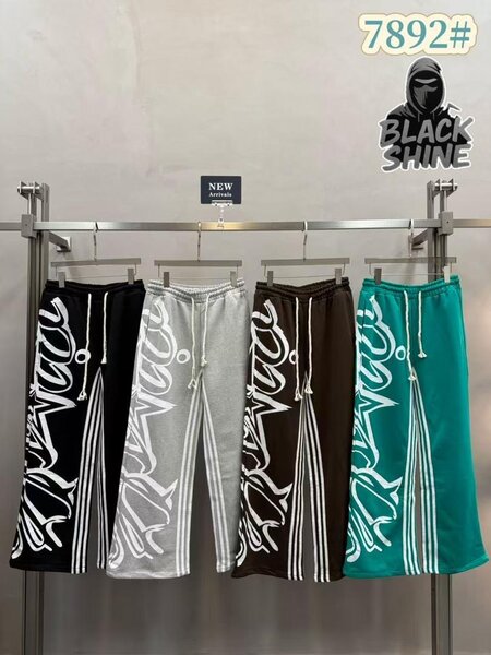 Pantalons décontractés Black Shine