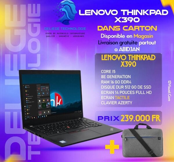 Ordinateur Lenovo ThinkPad X390