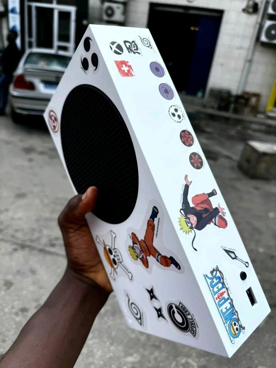 Console personnalisée stickers