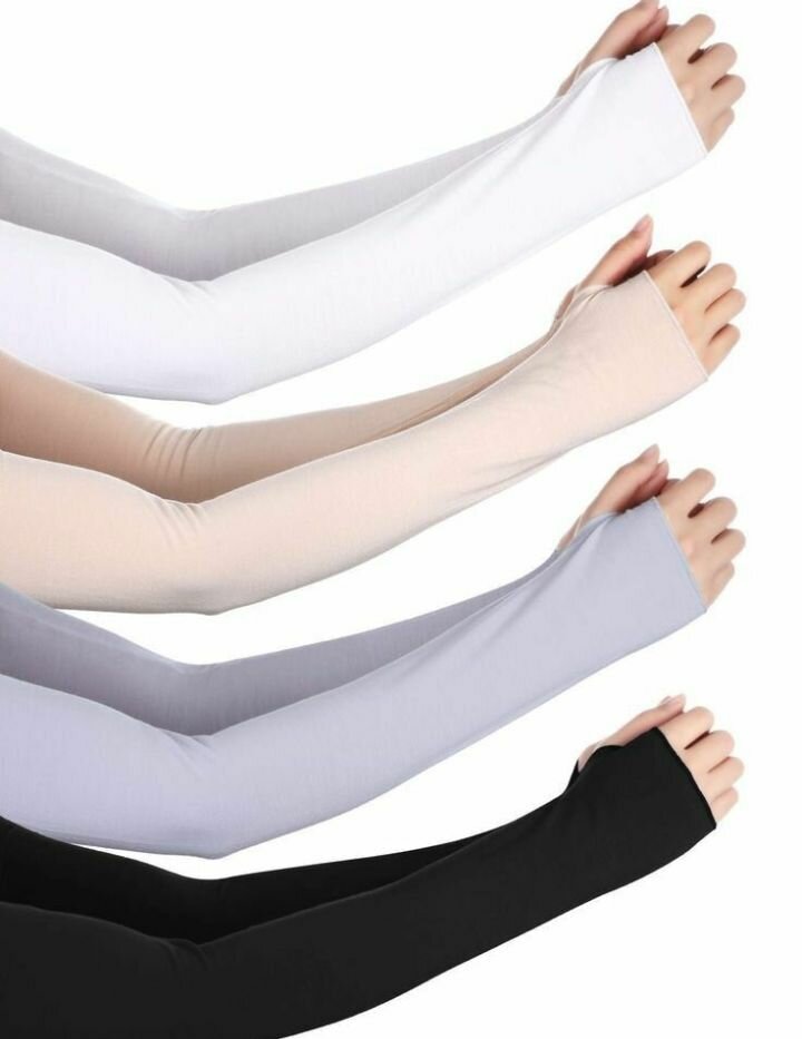 Manchettes Anti-UV en Coton