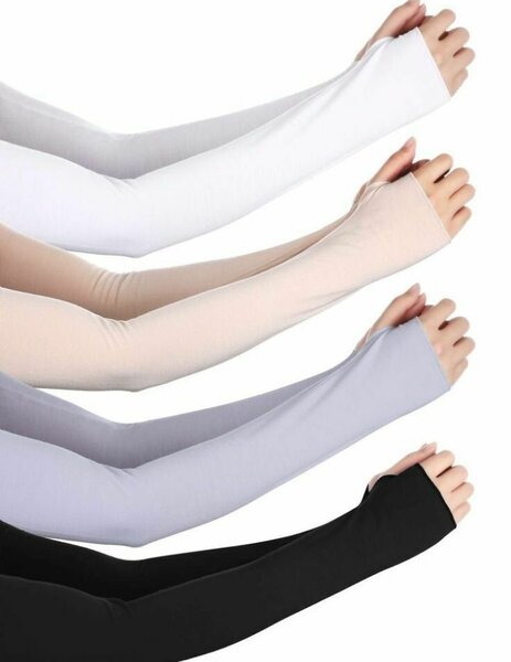 Manchettes Anti-UV en Coton