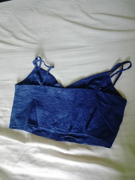 Top court bleu tendance