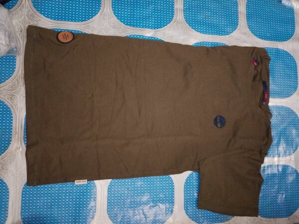 T-shirt en coton vert treïr