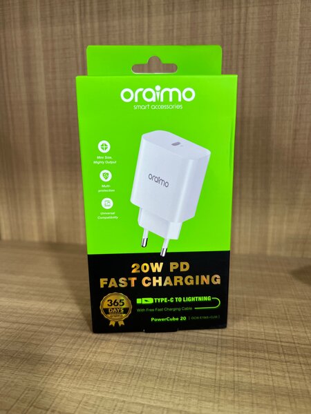 Oraimo Chargeur Rapide 20W