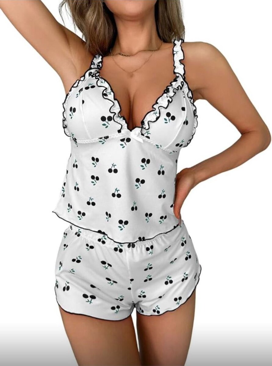 Pyjama Femme Cerises Confort