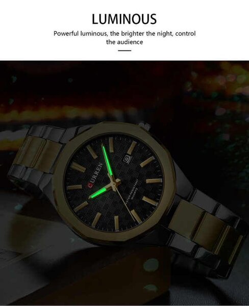 Montre Curren Lumineuse pour Hommes