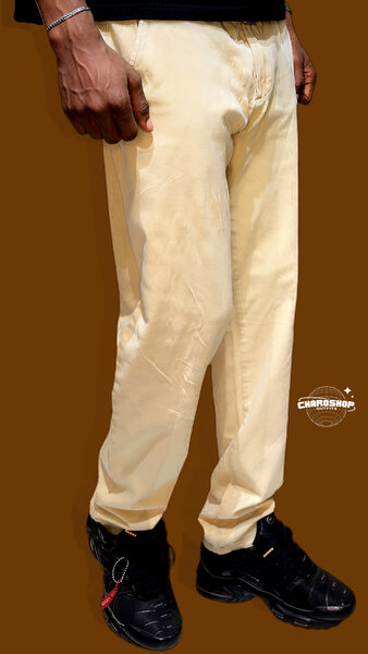 Pantalon beige élégant