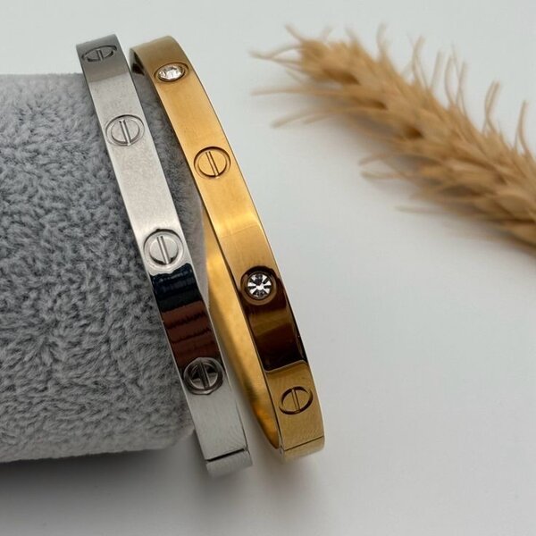 2 Bracelet en acier inoxydable