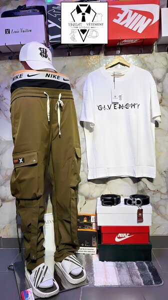 Pantalon cargo streetwear