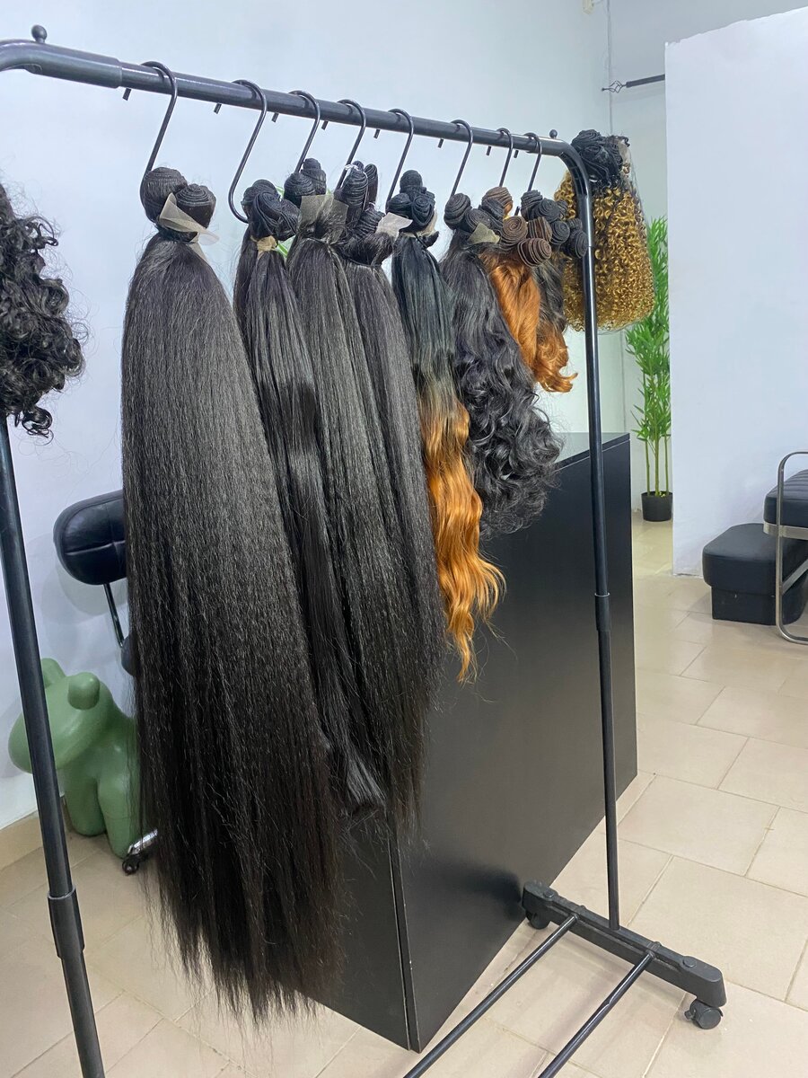 Extensions de cheveux humains