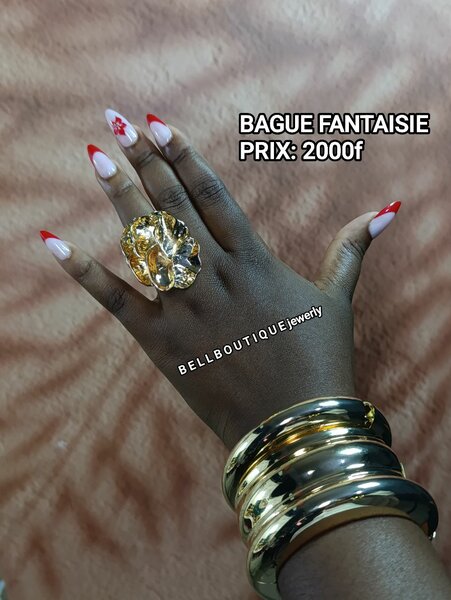 Bague Fantaisie Dorée