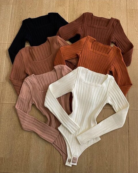 Body col long femme