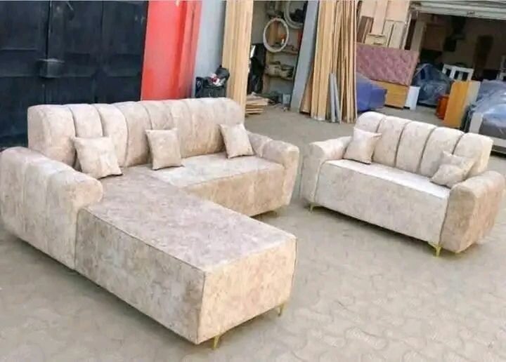 Ensemble canapé et fauteuil design moderne