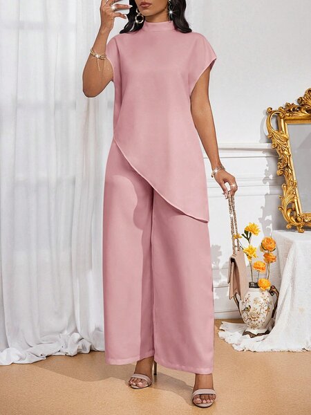 Ensemble Élégant Rose Femme