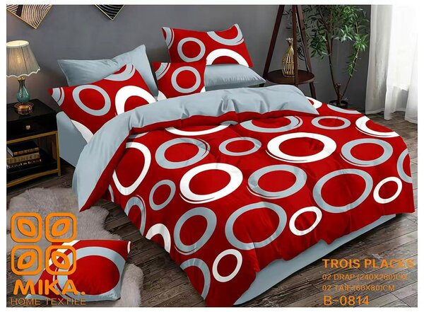 Parure de lit colorée