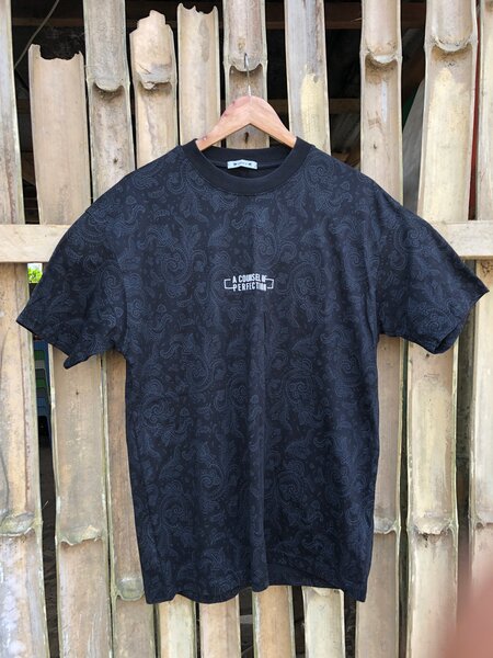 T-shirt noir homme VTG