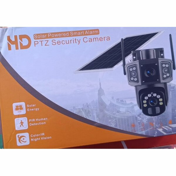 Caméra de Sécurité Solaire PTZ