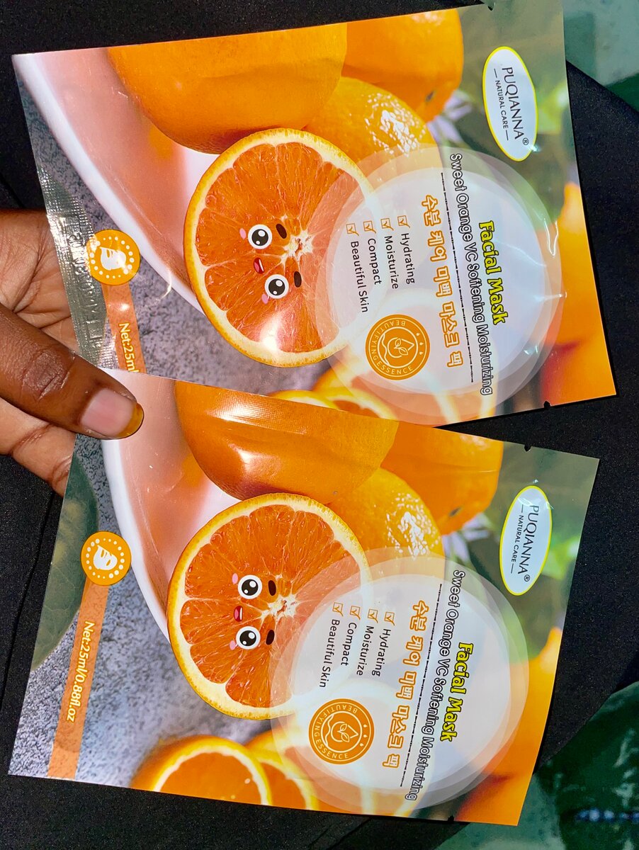 Masque Visage Vitamin C Pudiaanna